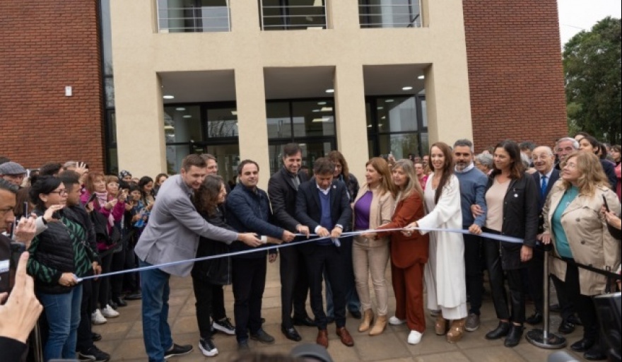 Kicillof inauguró la Casa de la Provincia en General Viamonte