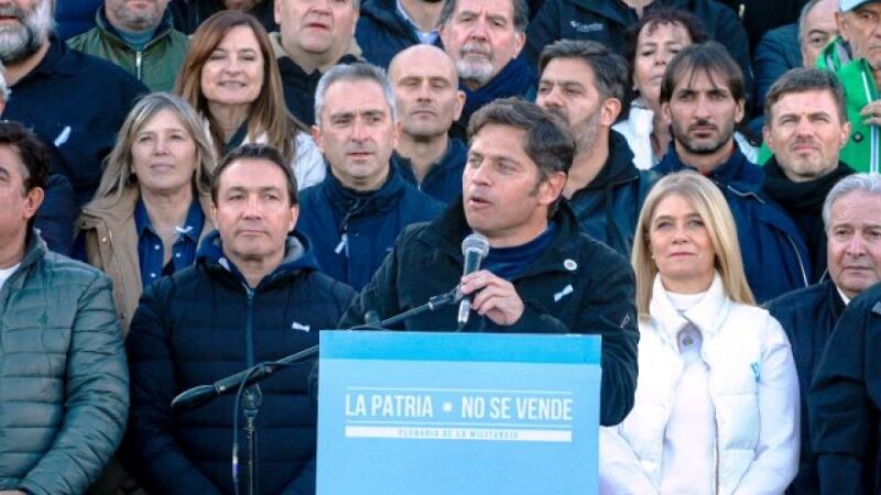 Durísimo discurso de Kicillof, en su virtual lanzamiento como líder opositor