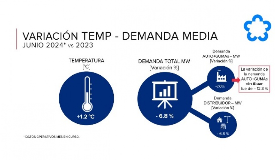 Cae el consumo energético en las grandes industrias: – 5,6% entre enero y mayo