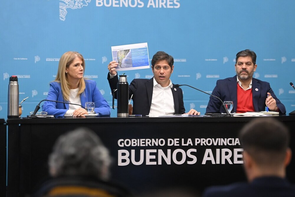 Planta de GNL: Kicillof apuntó a Milei y habló de “capricho ideológico” y “venganza”