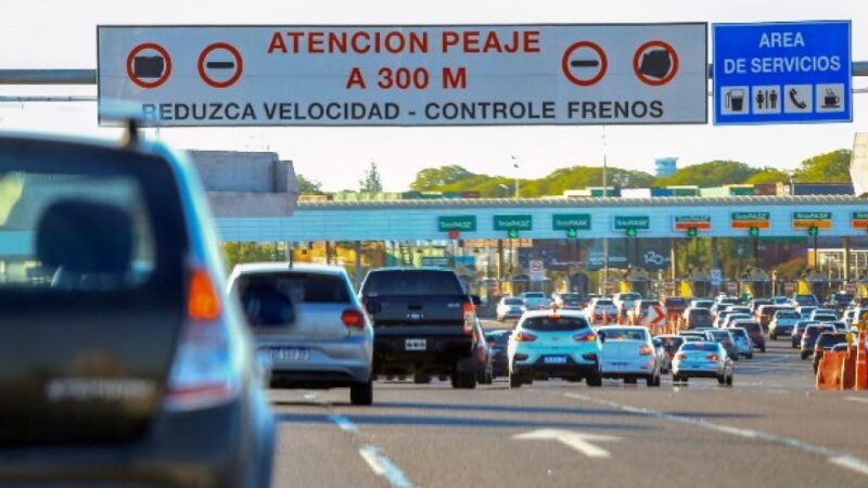 Vuelven a aumentar los peajes para rutas nacionales y accesos a CABA