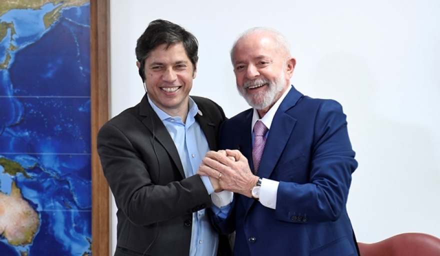 Kicillof se reunió con Lula da Silva y consolida su imagen presidenciable