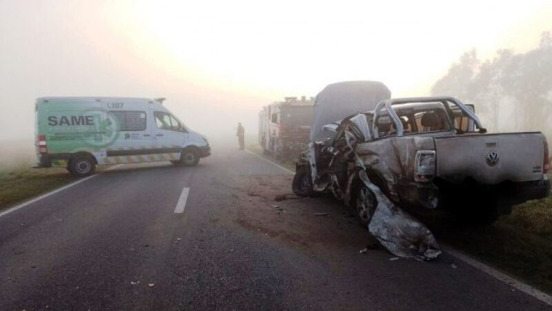 Niño de 11 años fallece en accidente sobre ruta 188 entre Villegas y Ameghino