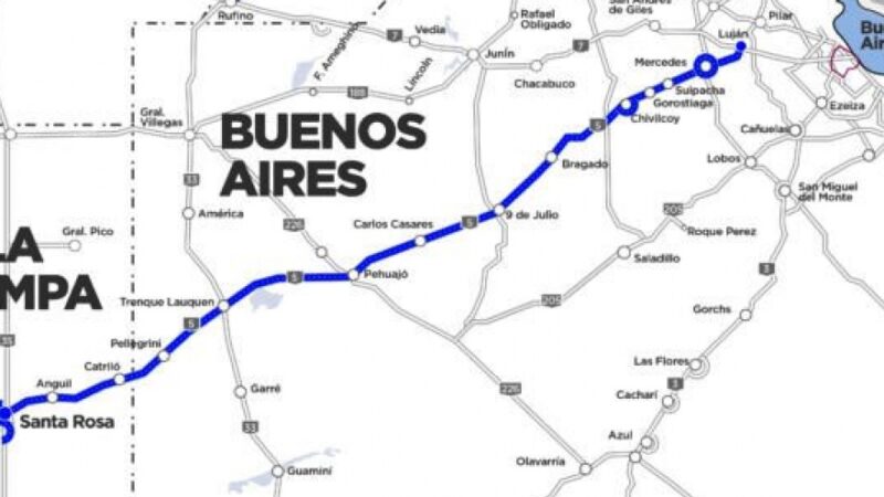 Aseguran que no avanzarán con la Autovía Ruta 5, más allá del tramo Mercedes Suipacha