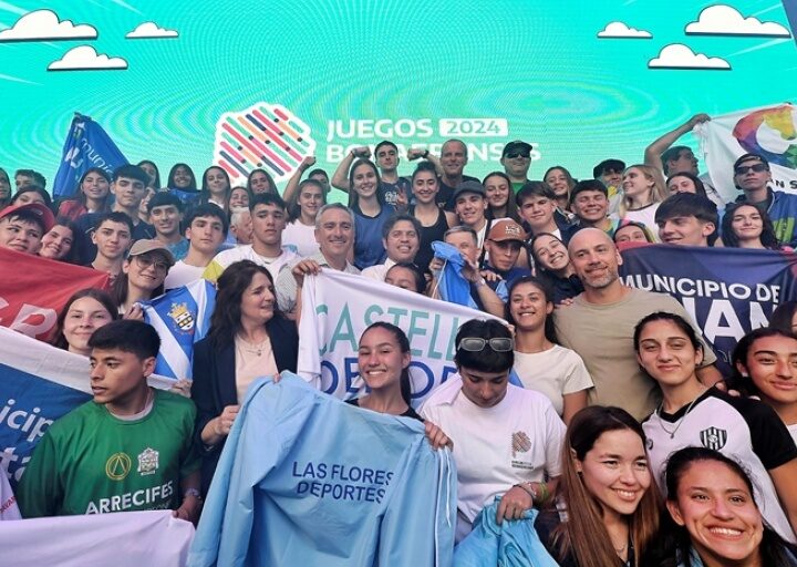 Kicillof inauguró los Juegos Bonaerenses 2024