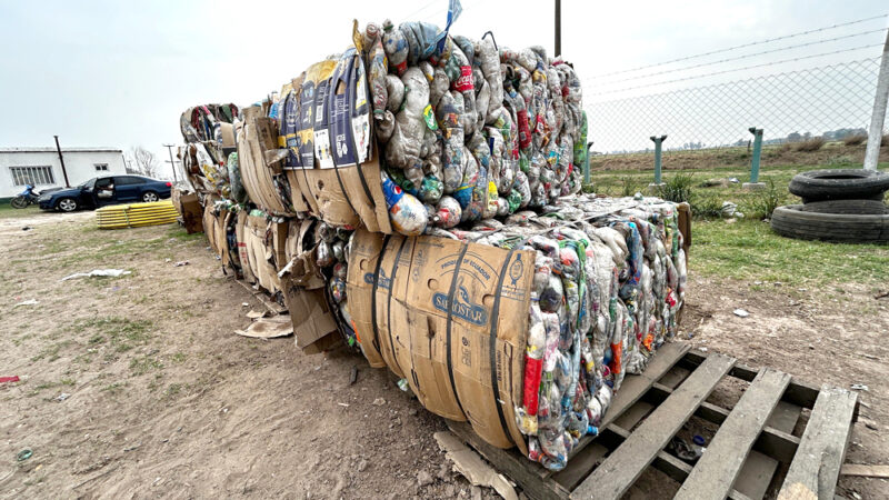 Ameghino envió más de 14.500 kilos de material para reciclar