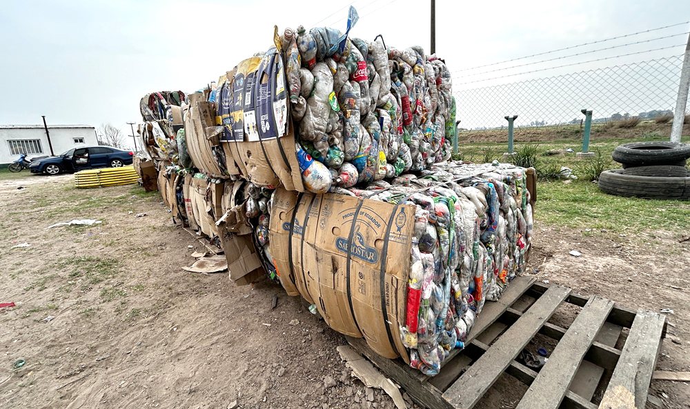 Ameghino envió más de 14.500 kilos de material para reciclar