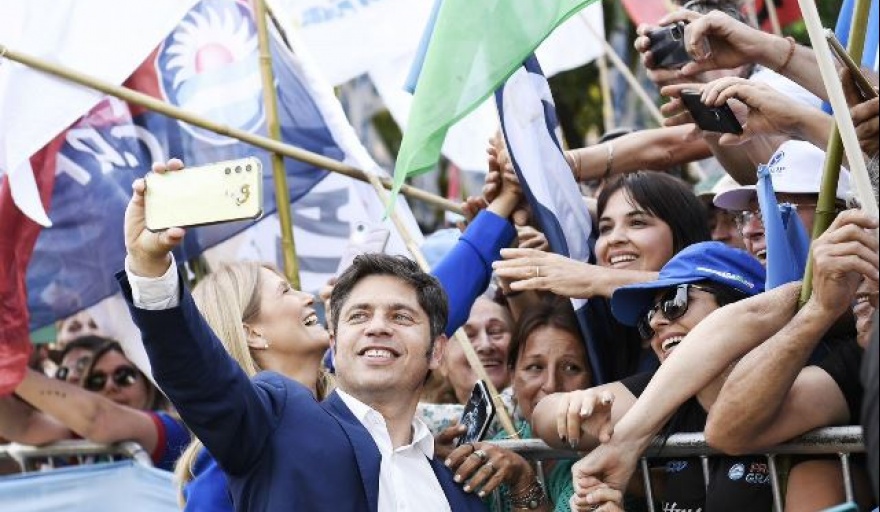 Kicillof en la Vuelta de Obligado reivindicó la soberanía argentina en todas sus facetas