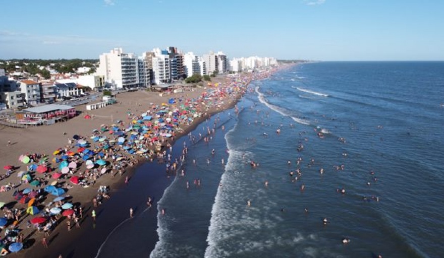 Monte Hermoso terminó enero con una ocupación promedio del 89%