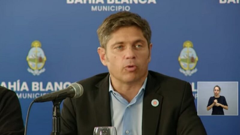 Provincia destina $273 mil millones para reconstruir Bahía Blanca