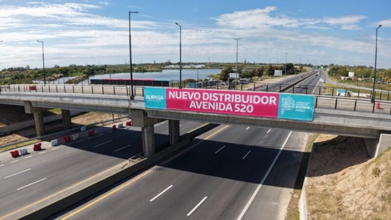 Inauguran nuevo distribuidor en la Autopista Buenos Aires – La Plata