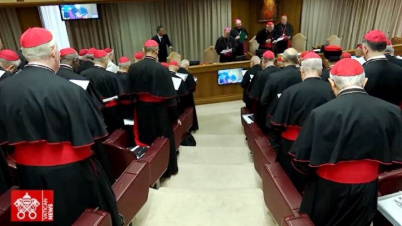 Primera reunión general de cardenales tras el fallecimiento del Papa Francisco