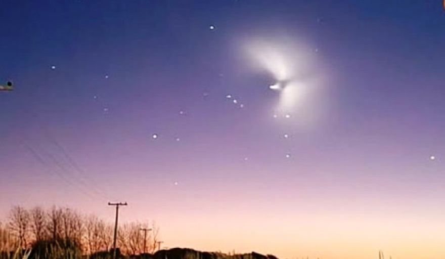 Apareció un objeto luminoso no identificado en el cielo bonaerense