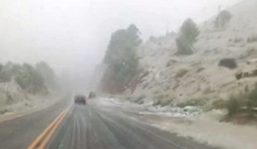 Comarca serrana: nevadas en Villa Ventana y el Parque Tornquist