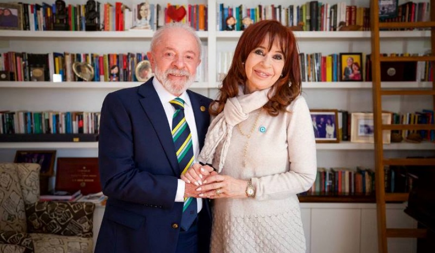 Visita de Lula a Cristina Kirchner: “un acto político de solidaridad”