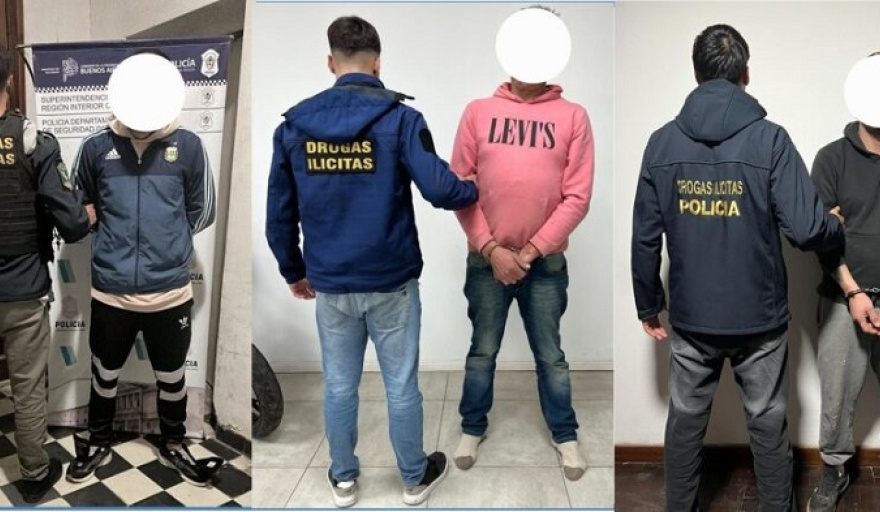 Desbaratan red de venta de drogas en Carlos Casares y Pehuajó: cuatro detenidos