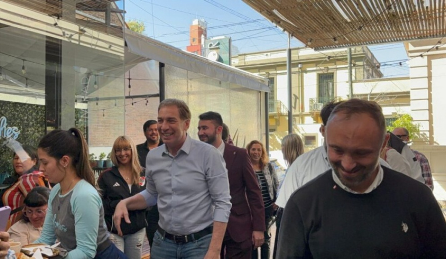 Santilli visitó Quilmes: insultos y golpes de un libertario a una jubilada