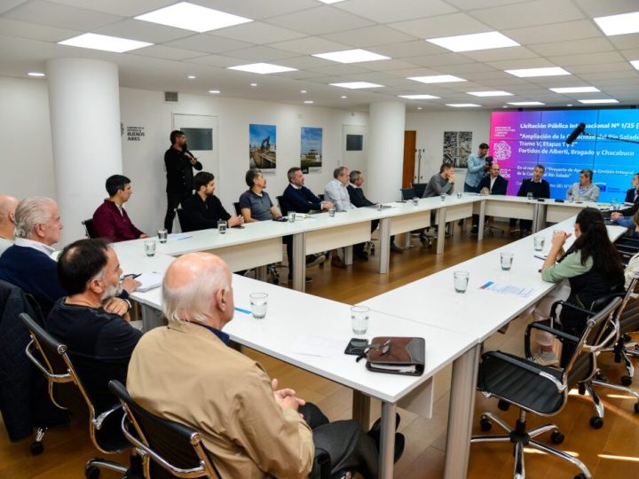 Río Salado: hubo siete ofertas en la licitación de un tramo estratégico de la obra